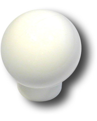 Bouton de meuble BLANC D.27 mm